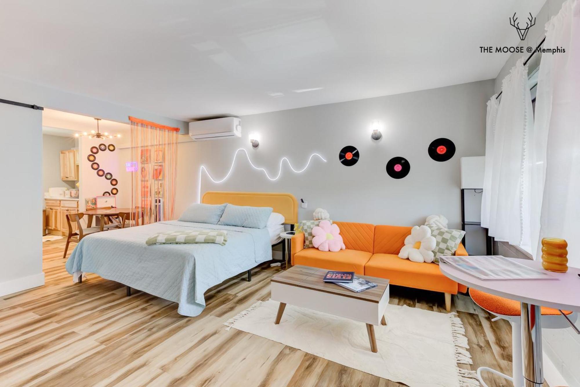 Ferienwohnung The Moose #10 - Stylish Loft With King Bed, Free Parking & Wi-Fi Memphis Exterior foto