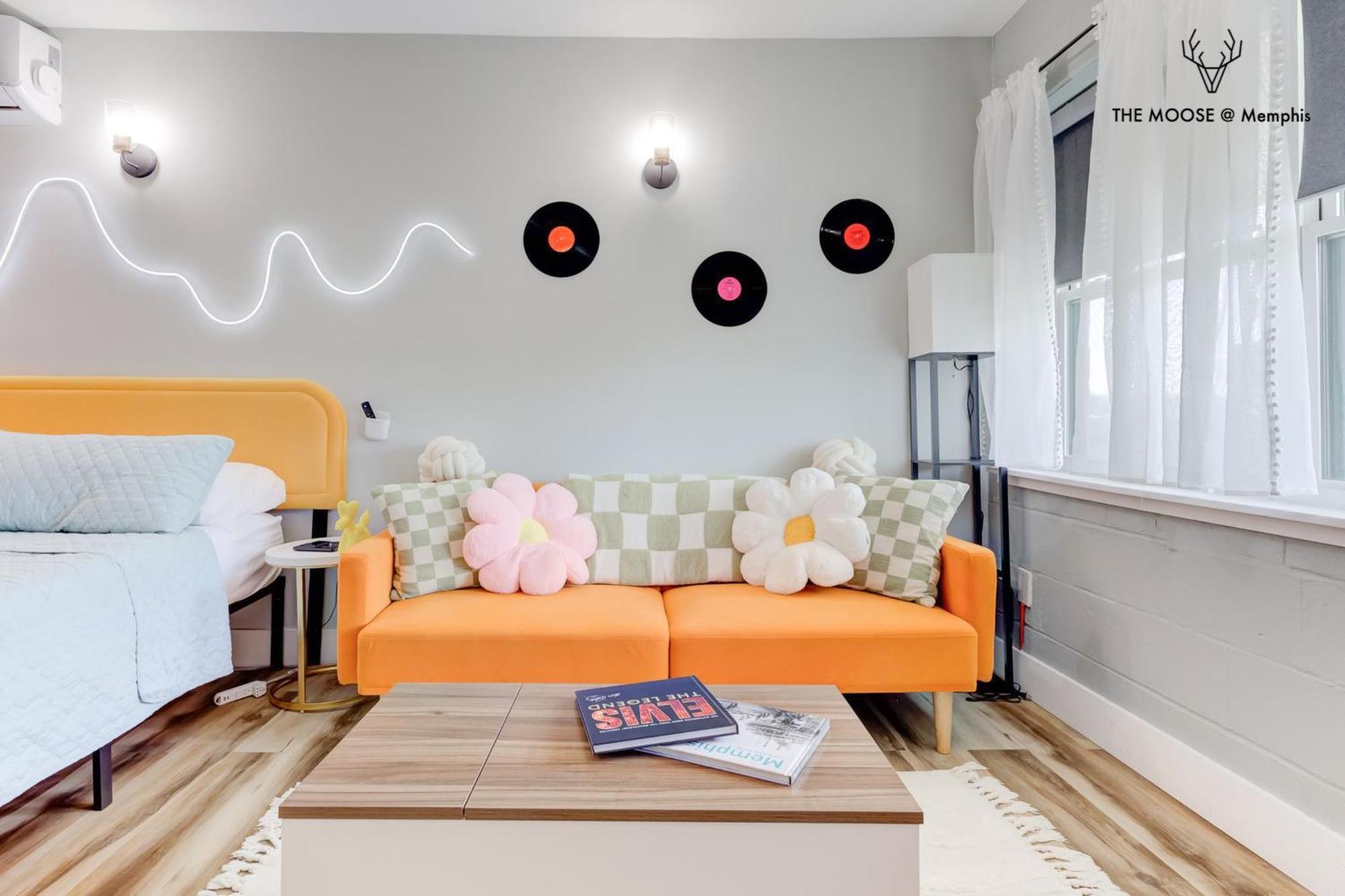 Ferienwohnung The Moose #10 - Stylish Loft With King Bed, Free Parking & Wi-Fi Memphis Exterior foto