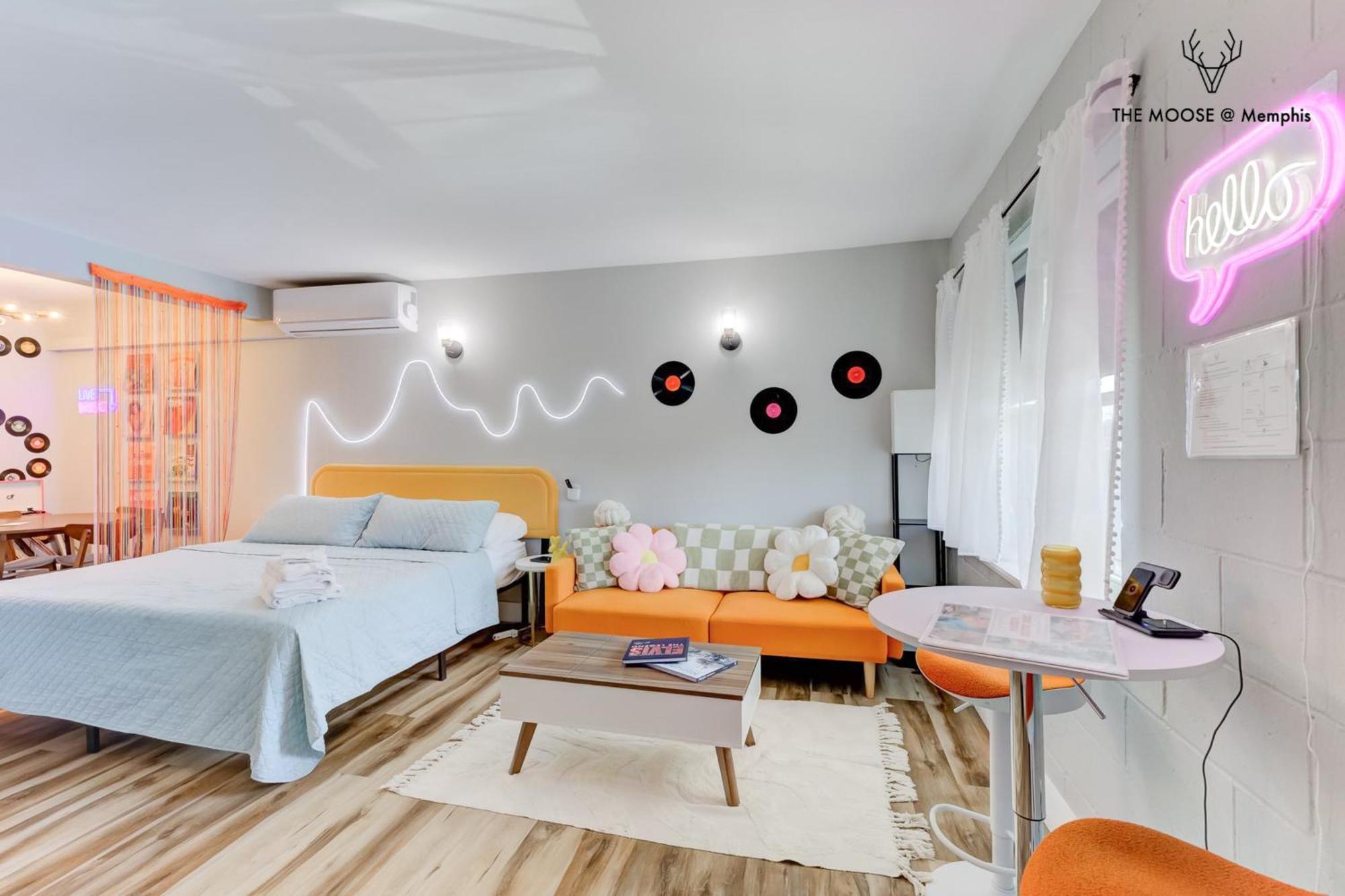 Ferienwohnung The Moose #10 - Stylish Loft With King Bed, Free Parking & Wi-Fi Memphis Exterior foto