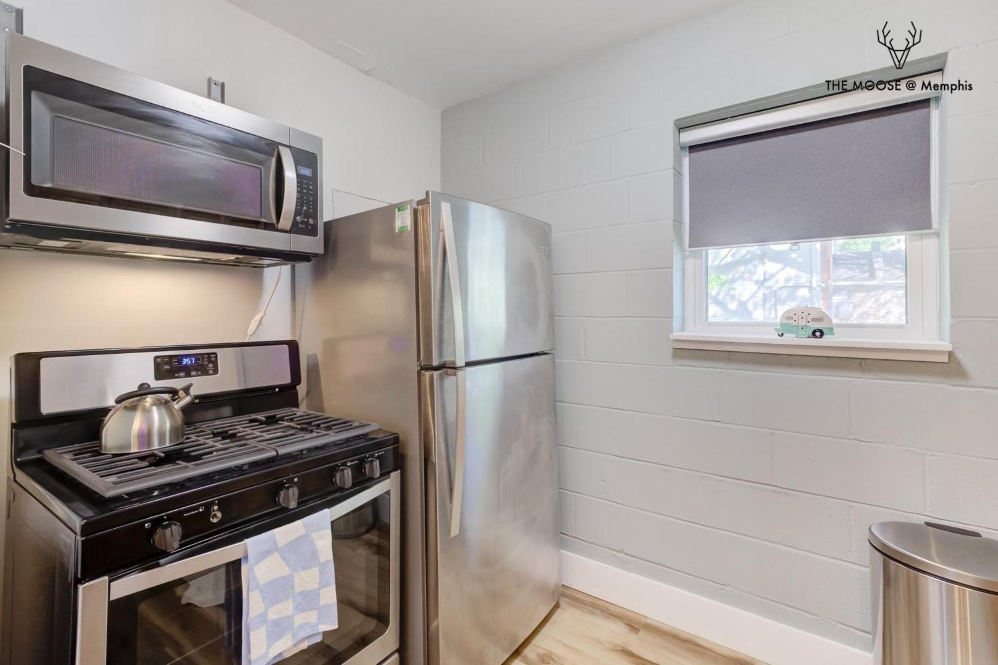 Ferienwohnung The Moose #10 - Stylish Loft With King Bed, Free Parking & Wi-Fi Memphis Exterior foto