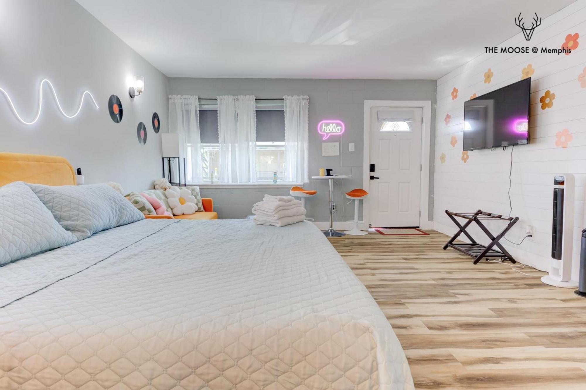 Ferienwohnung The Moose #10 - Stylish Loft With King Bed, Free Parking & Wi-Fi Memphis Exterior foto