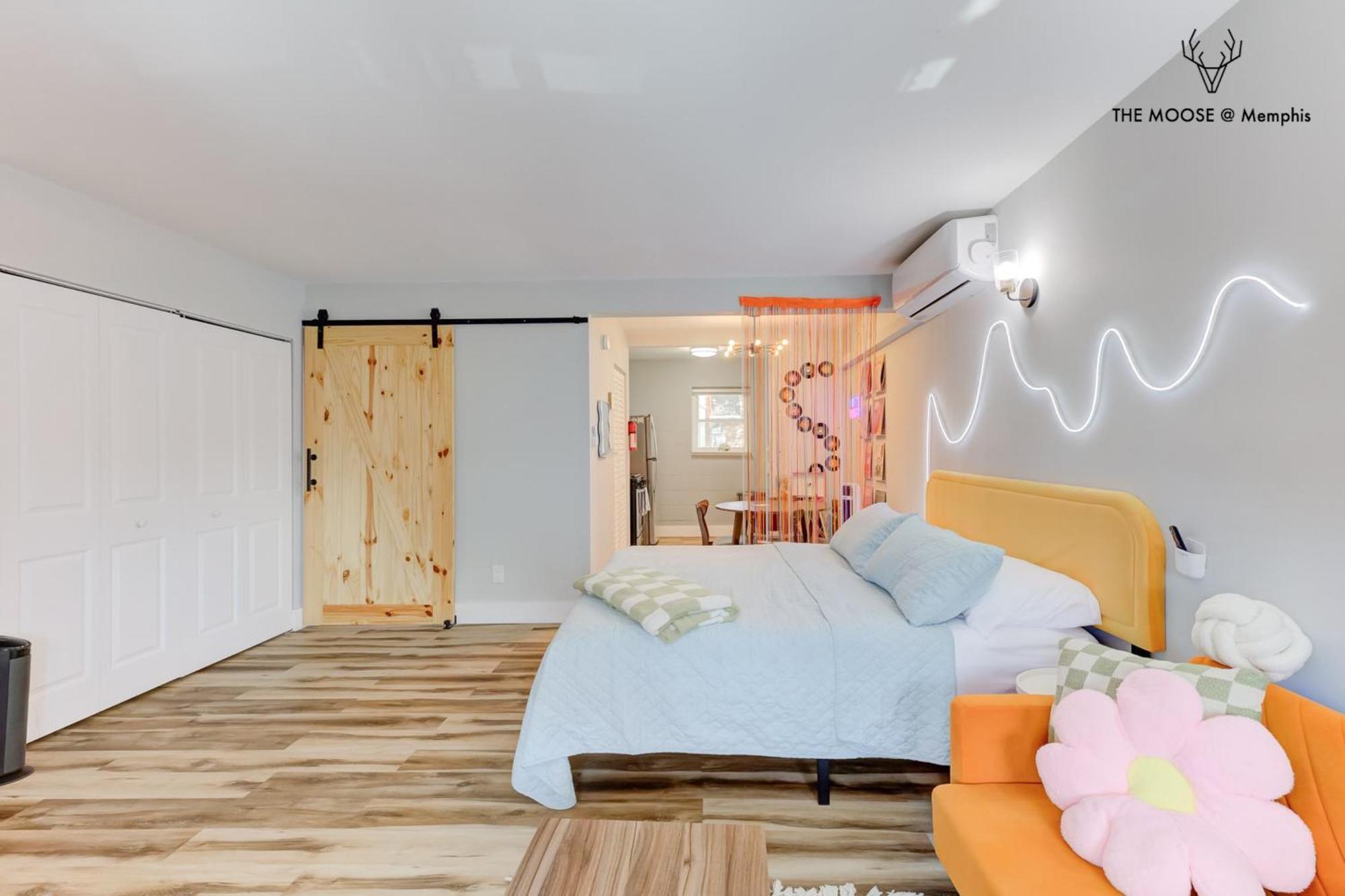 Ferienwohnung The Moose #10 - Stylish Loft With King Bed, Free Parking & Wi-Fi Memphis Exterior foto